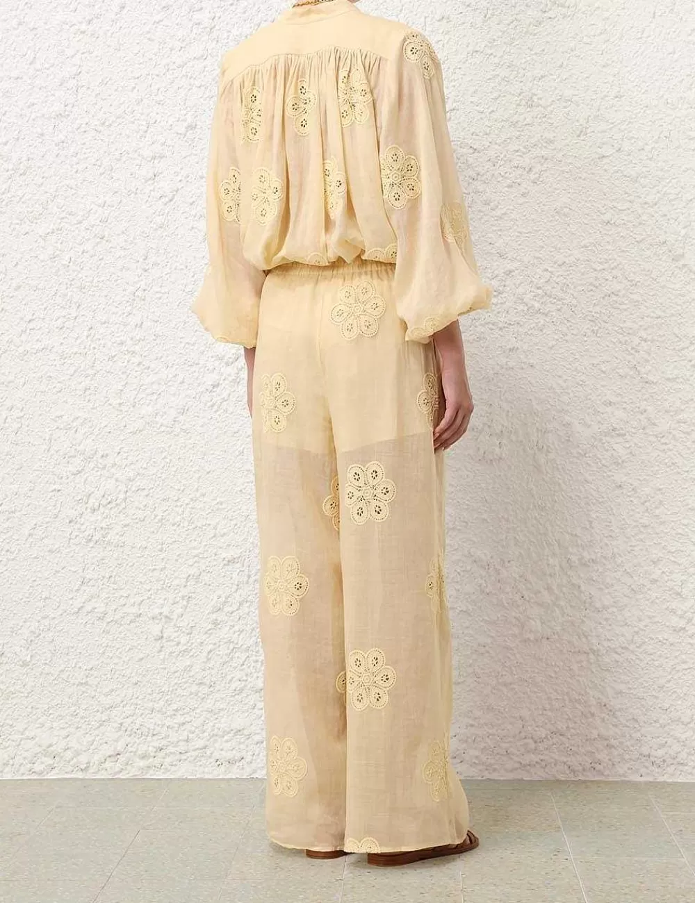 Flash Sale ZIMMERMANN Acadian Embroidered Blouse
