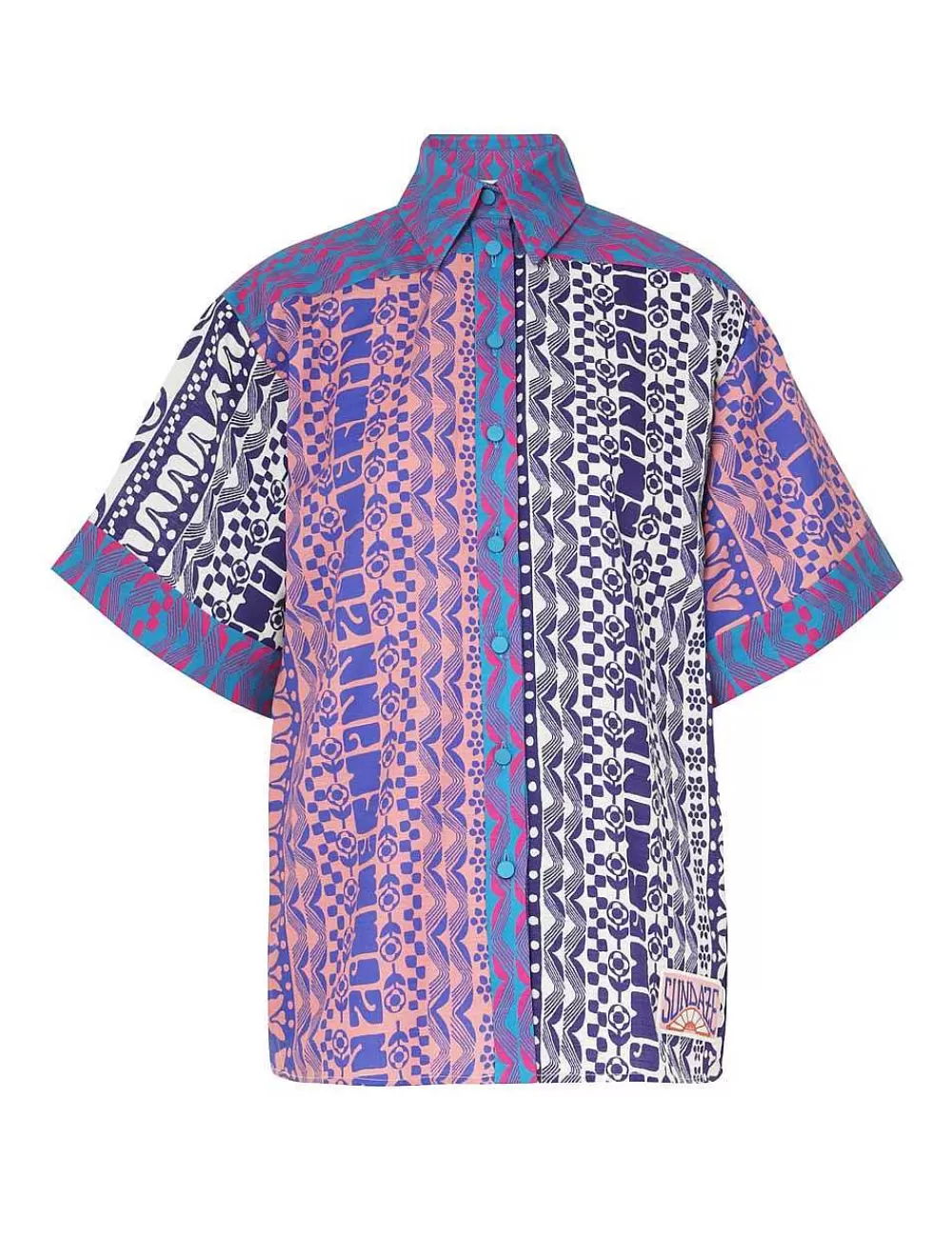 Clearance ZIMMERMANN Acadian Spliced Shirt
