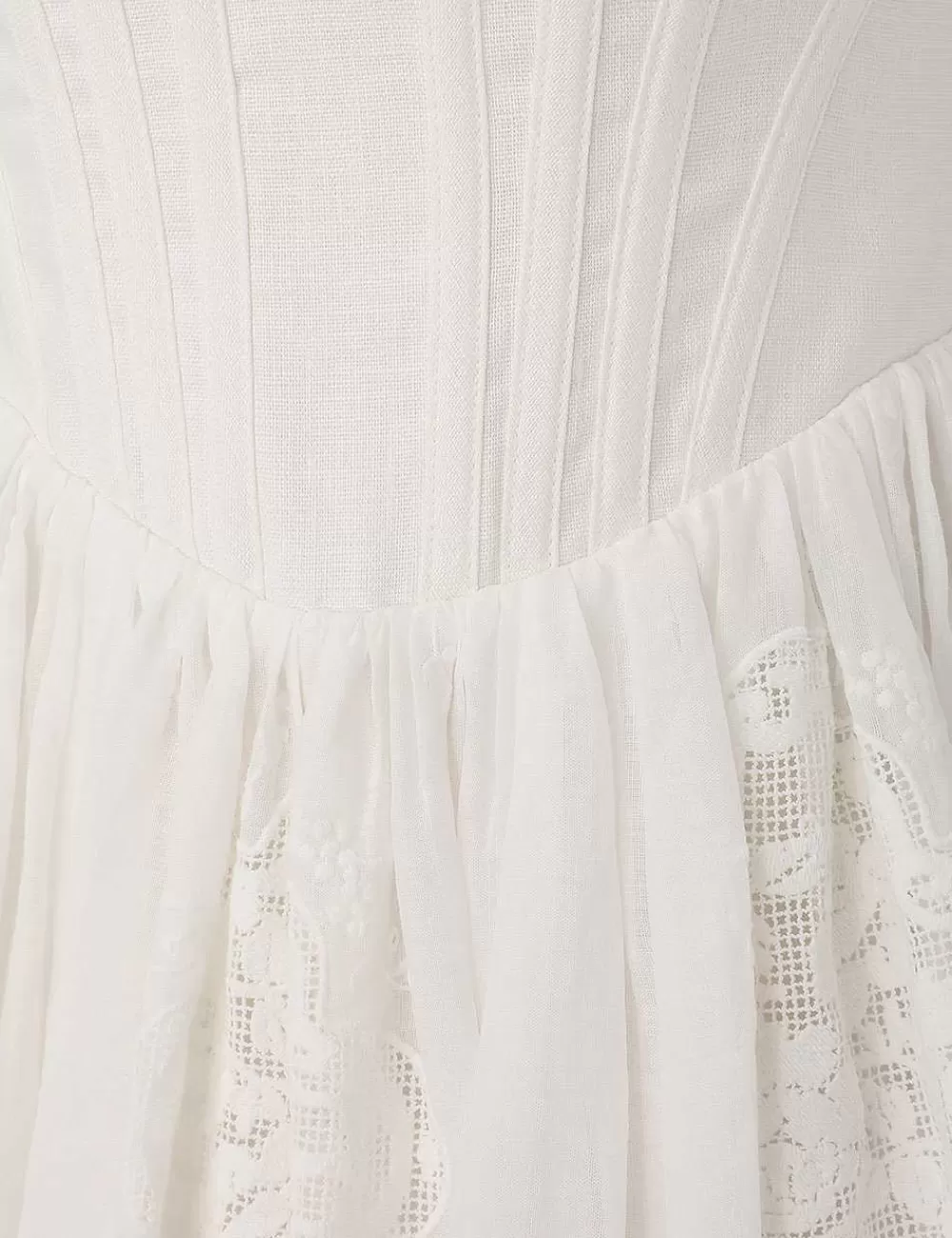 Discount ZIMMERMANN Alight Corset Mini Dress