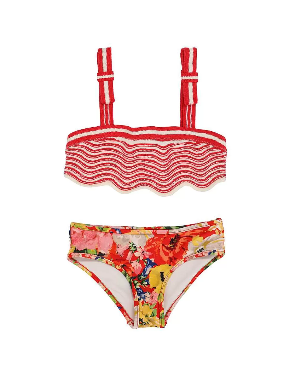 Cheap ZIMMERMANN Alight Crochet Wave Bikini