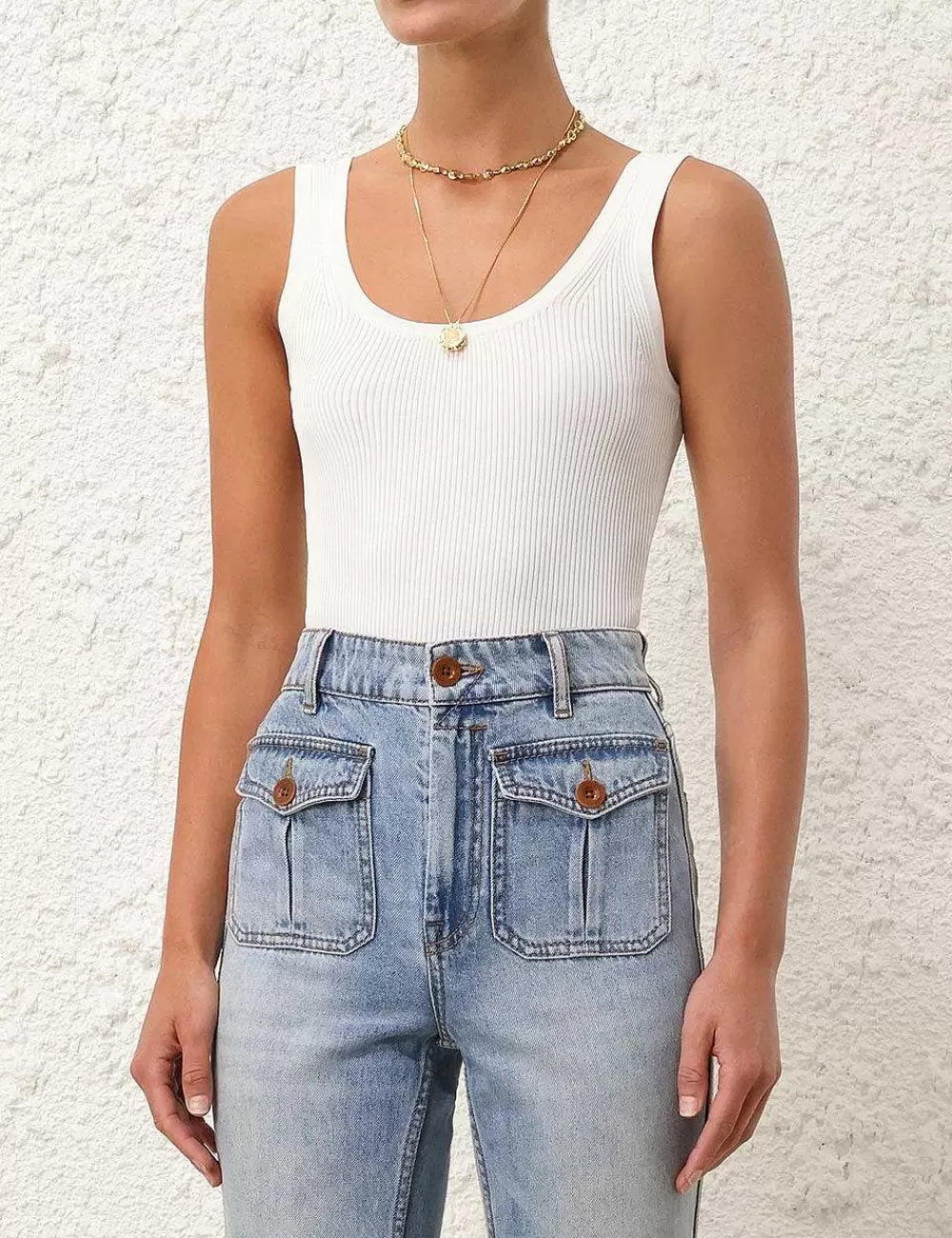 Flash Sale ZIMMERMANN Alight Cropped Flare Jean