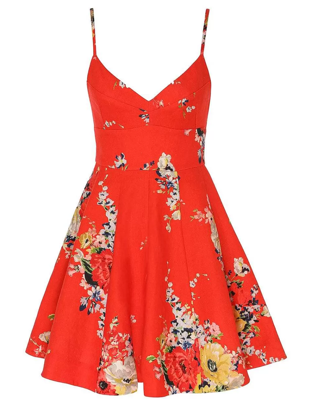 Best Sale ZIMMERMANN Alight Flare Mini Dress