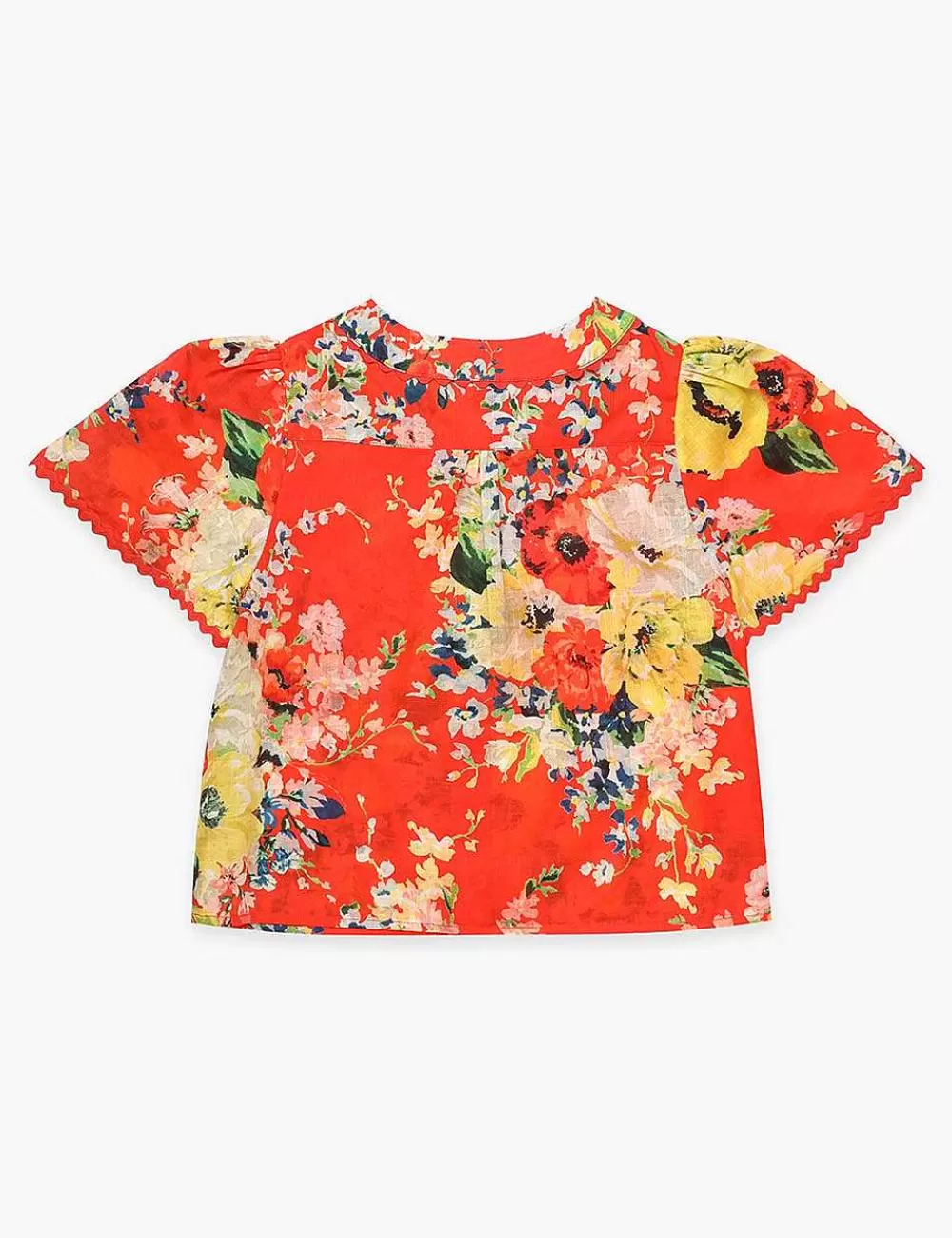 Online ZIMMERMANN Alight Flutter Sleeve Top
