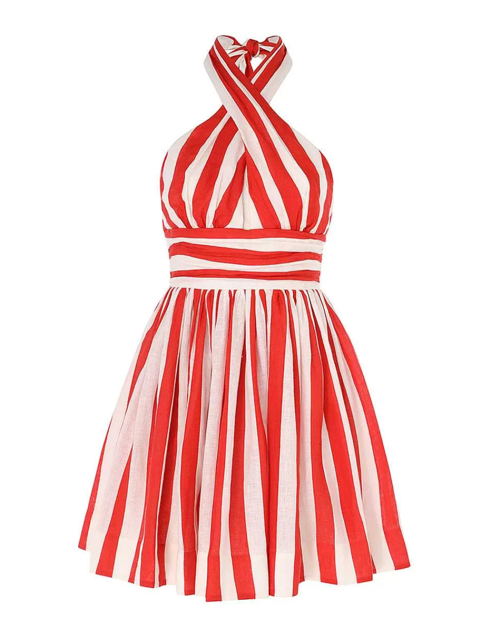 Fashion ZIMMERMANN Alight Halter Mini Dress