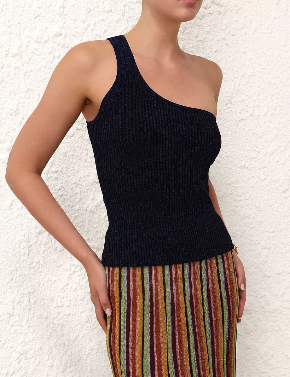 Sale ZIMMERMANN Alight One Shoulder Top