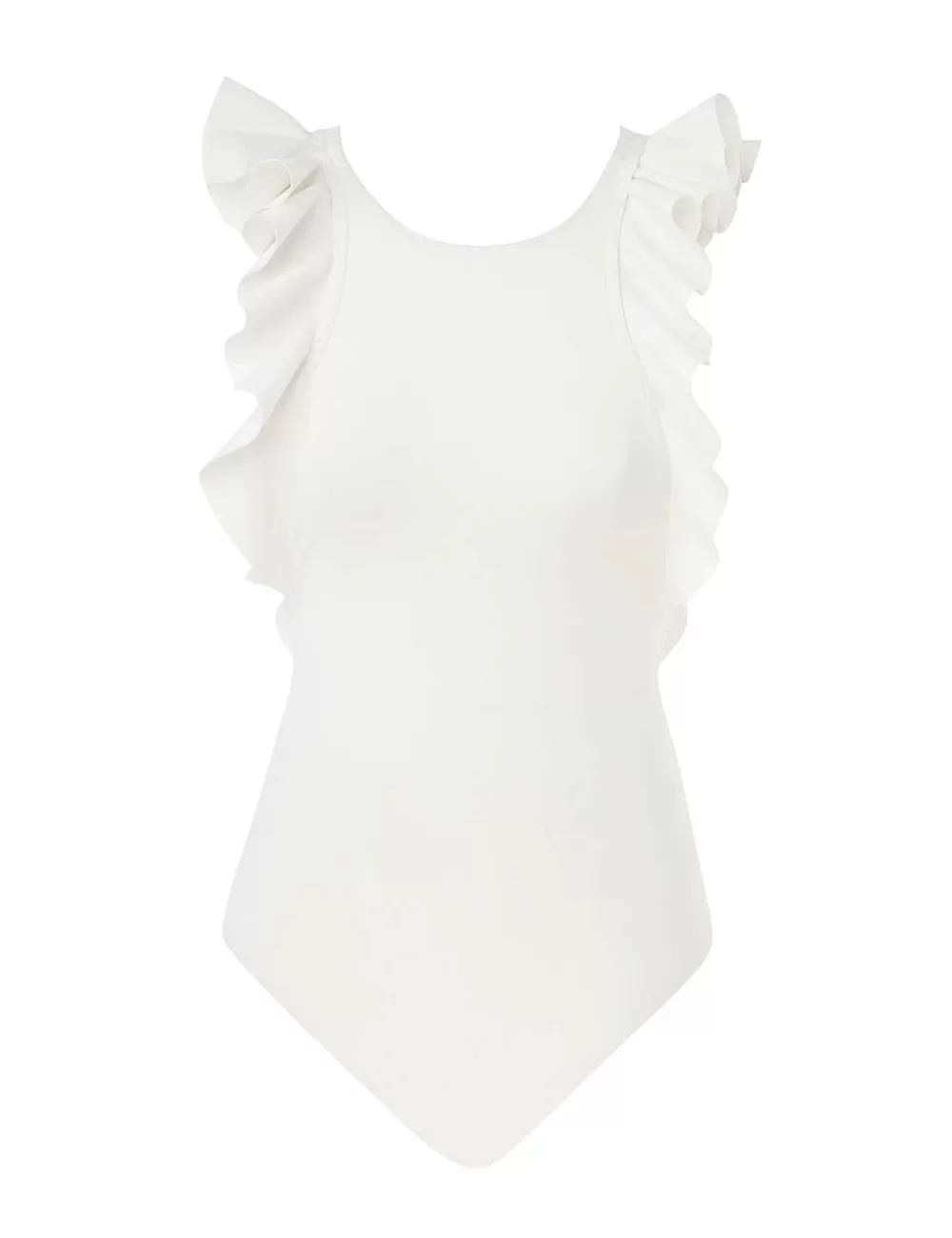 Sale ZIMMERMANN Alight Racer Back Frill 1Pc