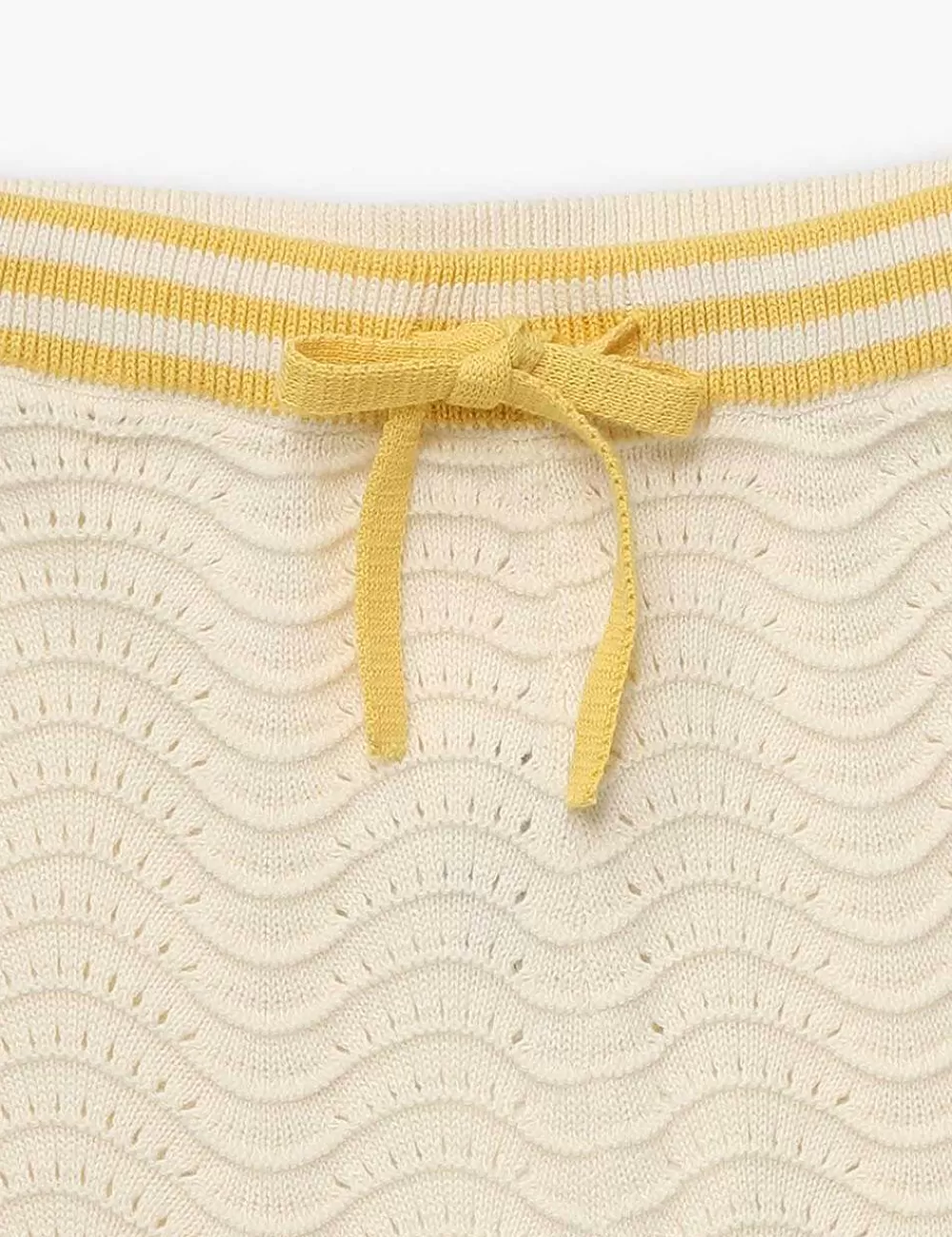 New ZIMMERMANN Alight Textured Knit Shorts