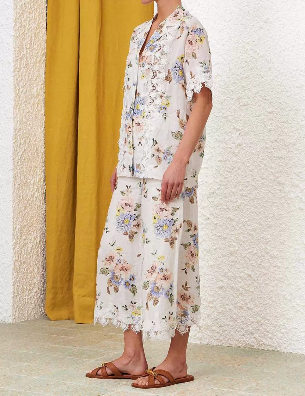 Sale ZIMMERMANN Applique Oversized Shirt