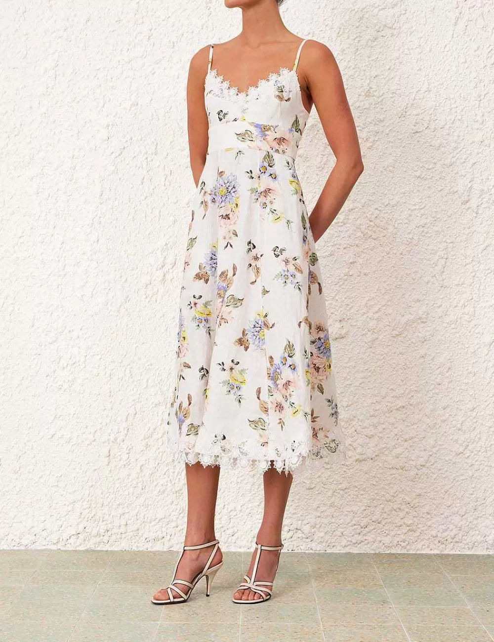 Best ZIMMERMANN Applique Picnic Dress