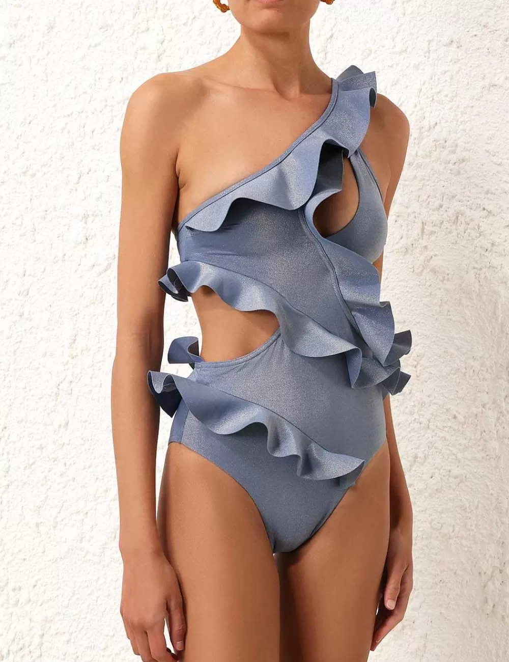 Online ZIMMERMANN August Asymmetric Frill 1Pc