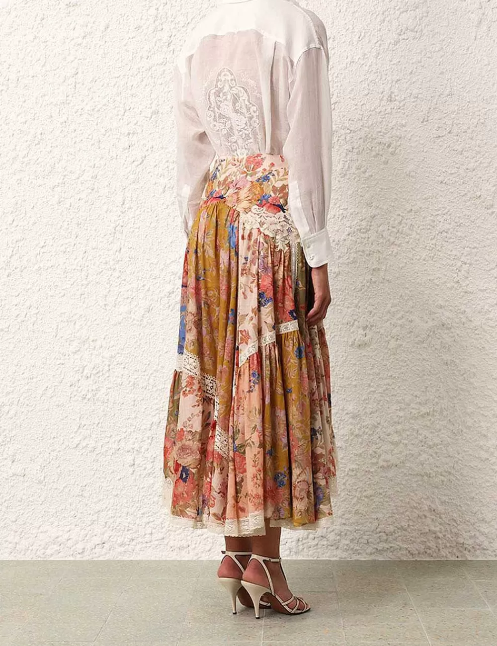Online ZIMMERMANN August Asymmetric Skirt