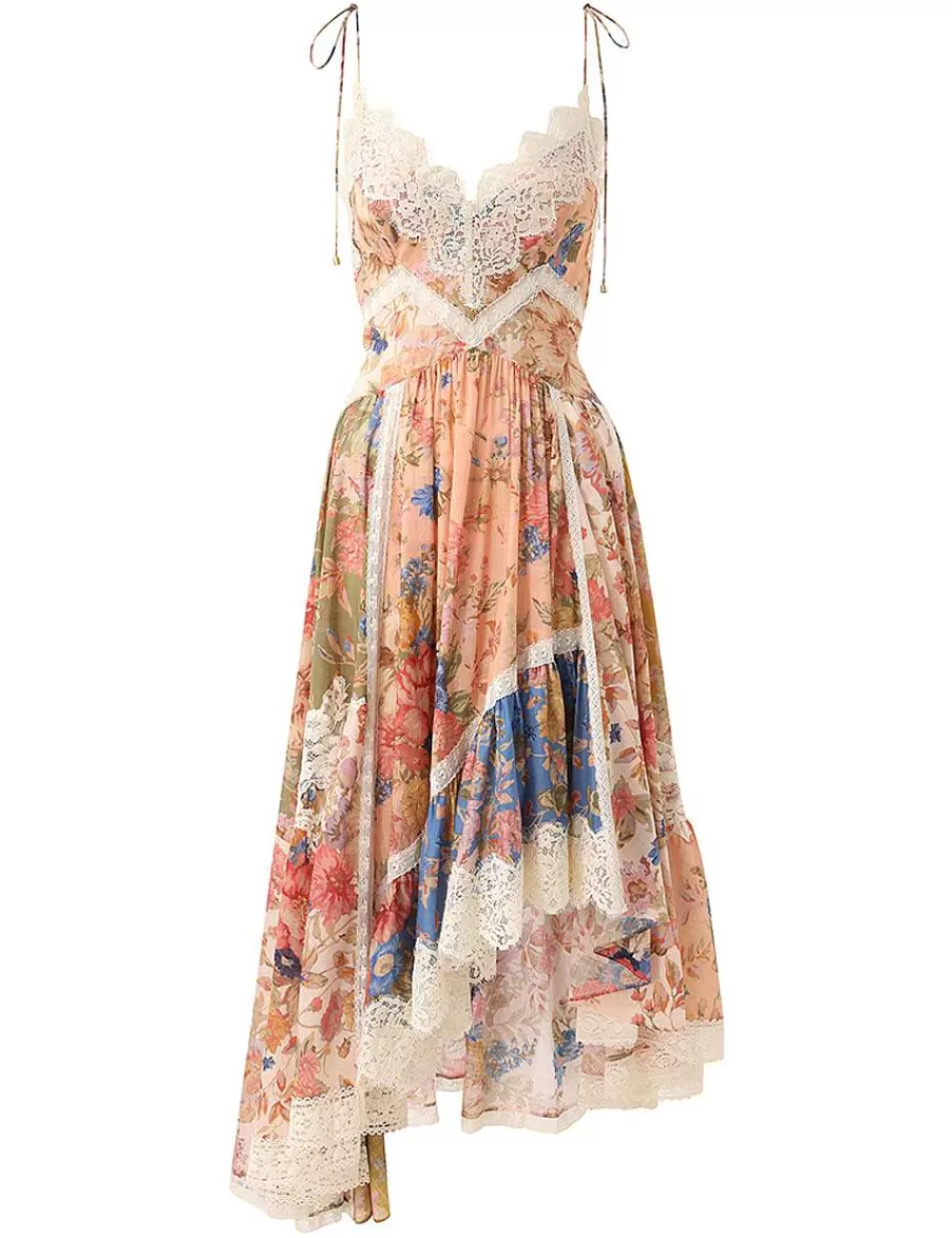 Flash Sale ZIMMERMANN August Asymmetric Slip Dress