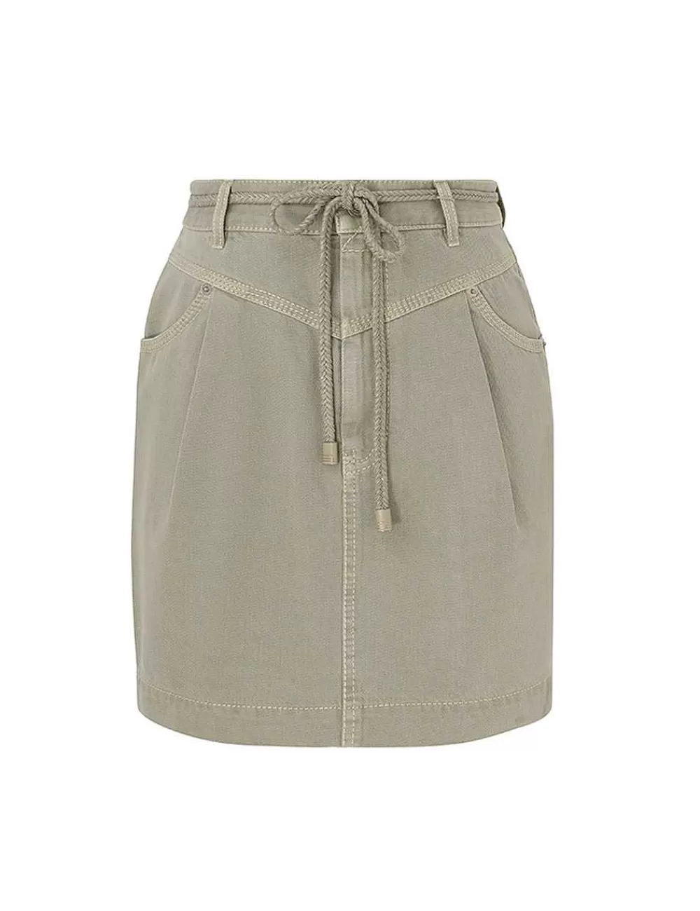Best ZIMMERMANN August Denim Utility Skirt