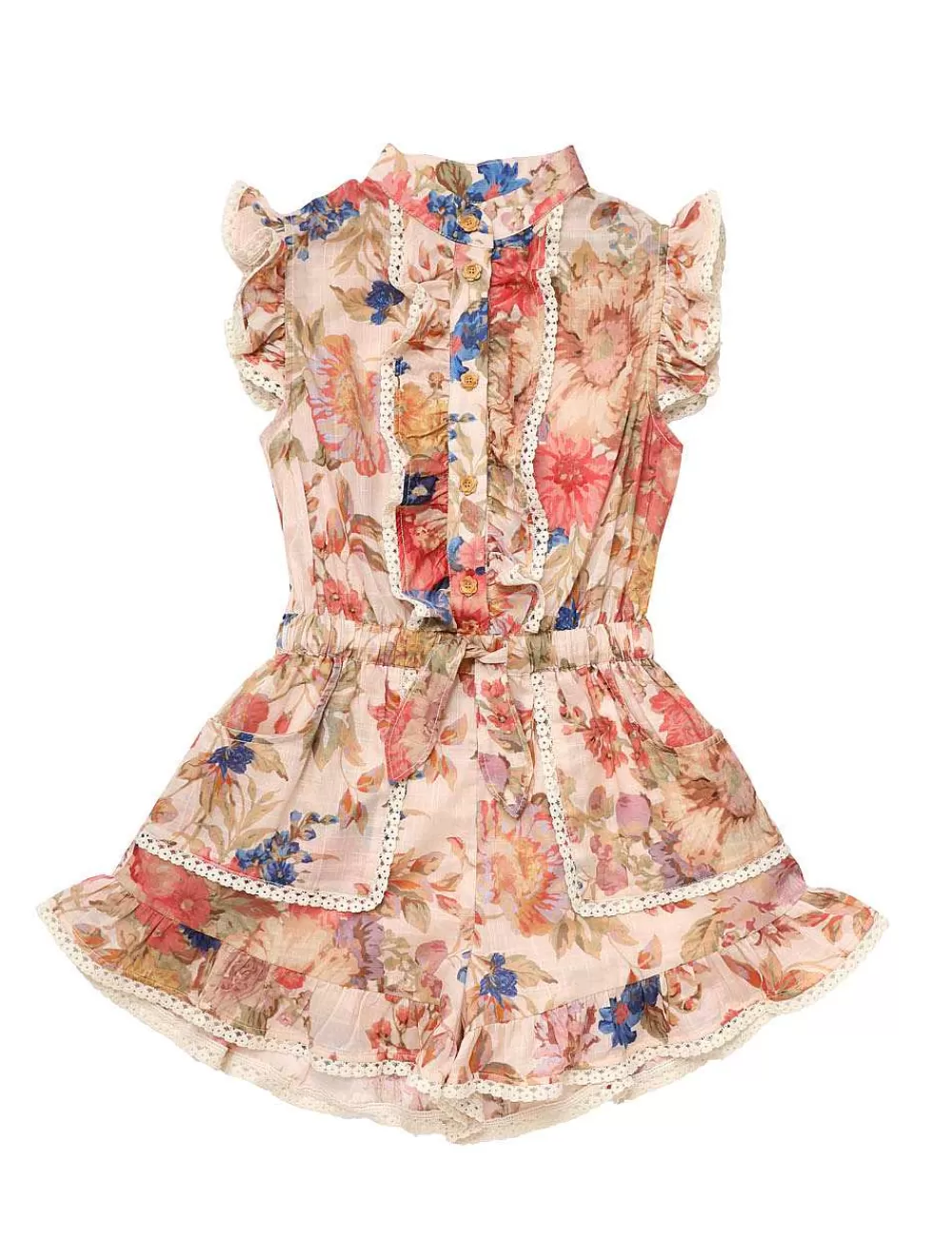 Best ZIMMERMANN August Frill Playsuit