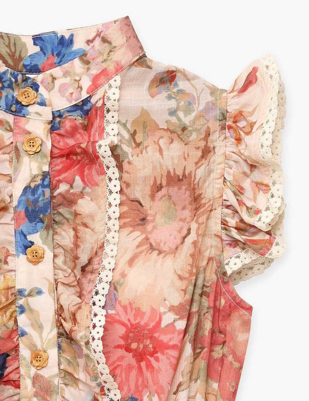 Best ZIMMERMANN August Frill Playsuit