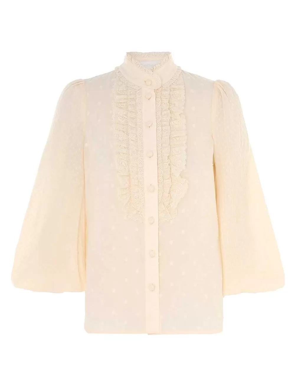 Cheap ZIMMERMANN August Long Sleeve Blouse
