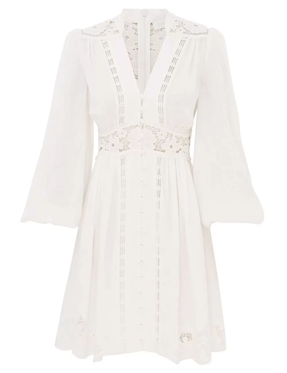 Store ZIMMERMANN August Plunge Mini Dress