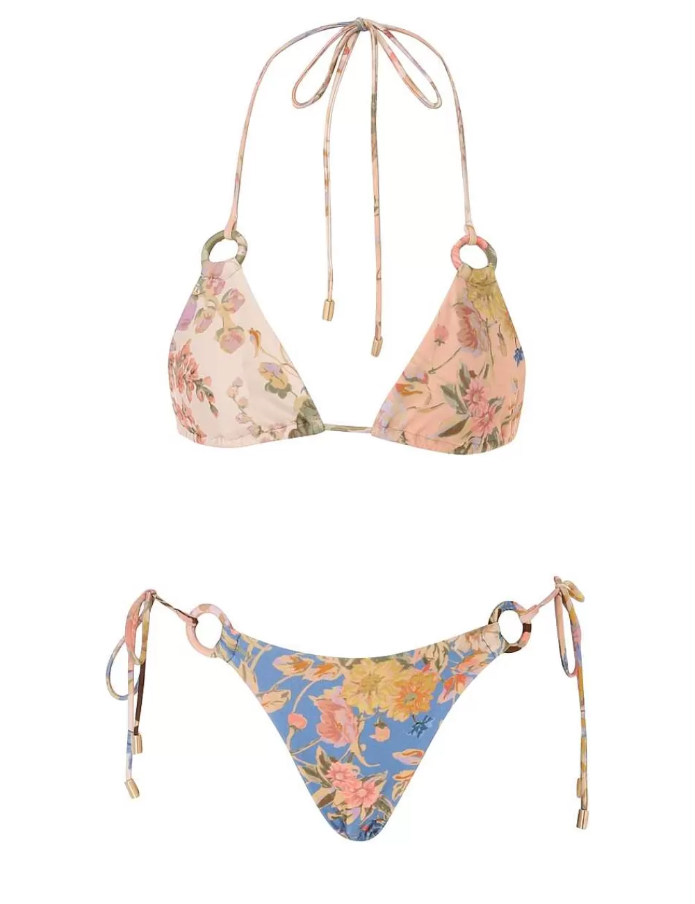 Flash Sale ZIMMERMANN August Spliced Ring Tie Bikini