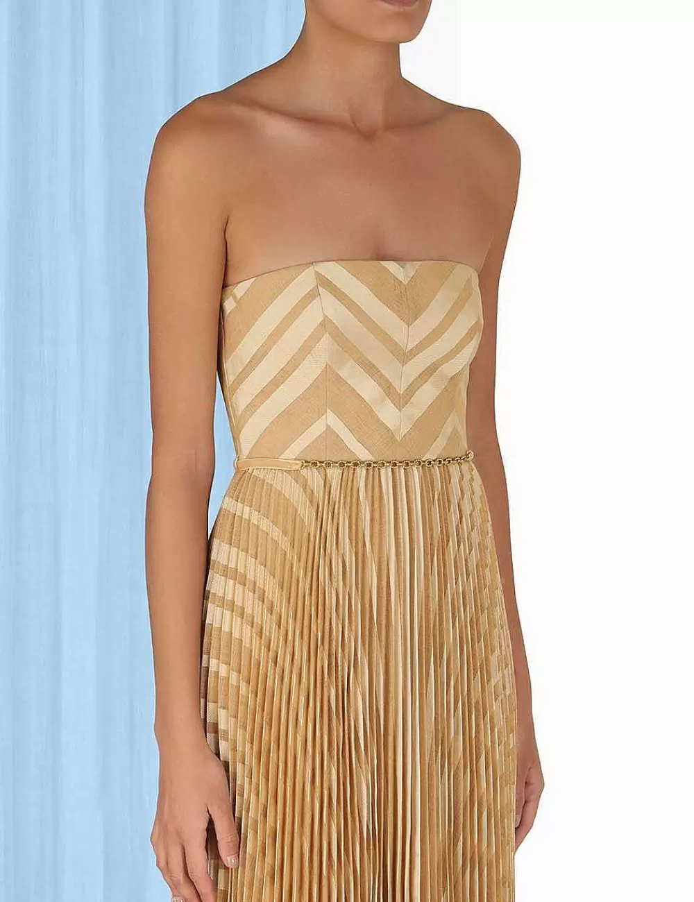 Best ZIMMERMANN Burnout Pleated Dress