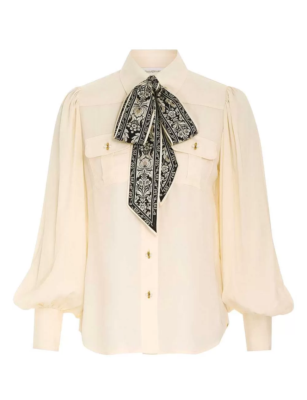New ZIMMERMANN Buttoned Shirt