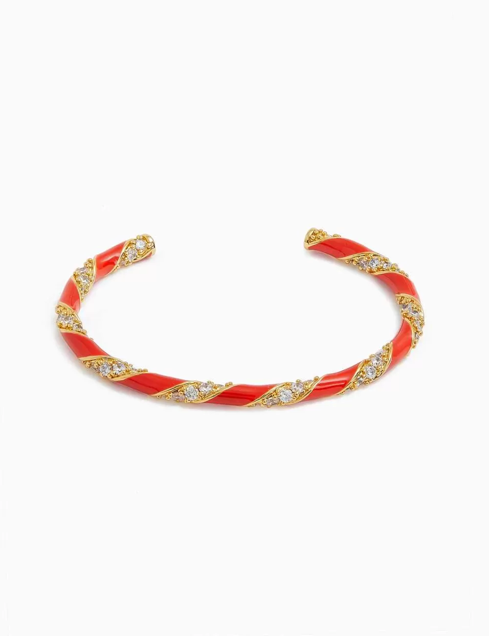 Shop ZIMMERMANN Candy Stripe Pave Cuff