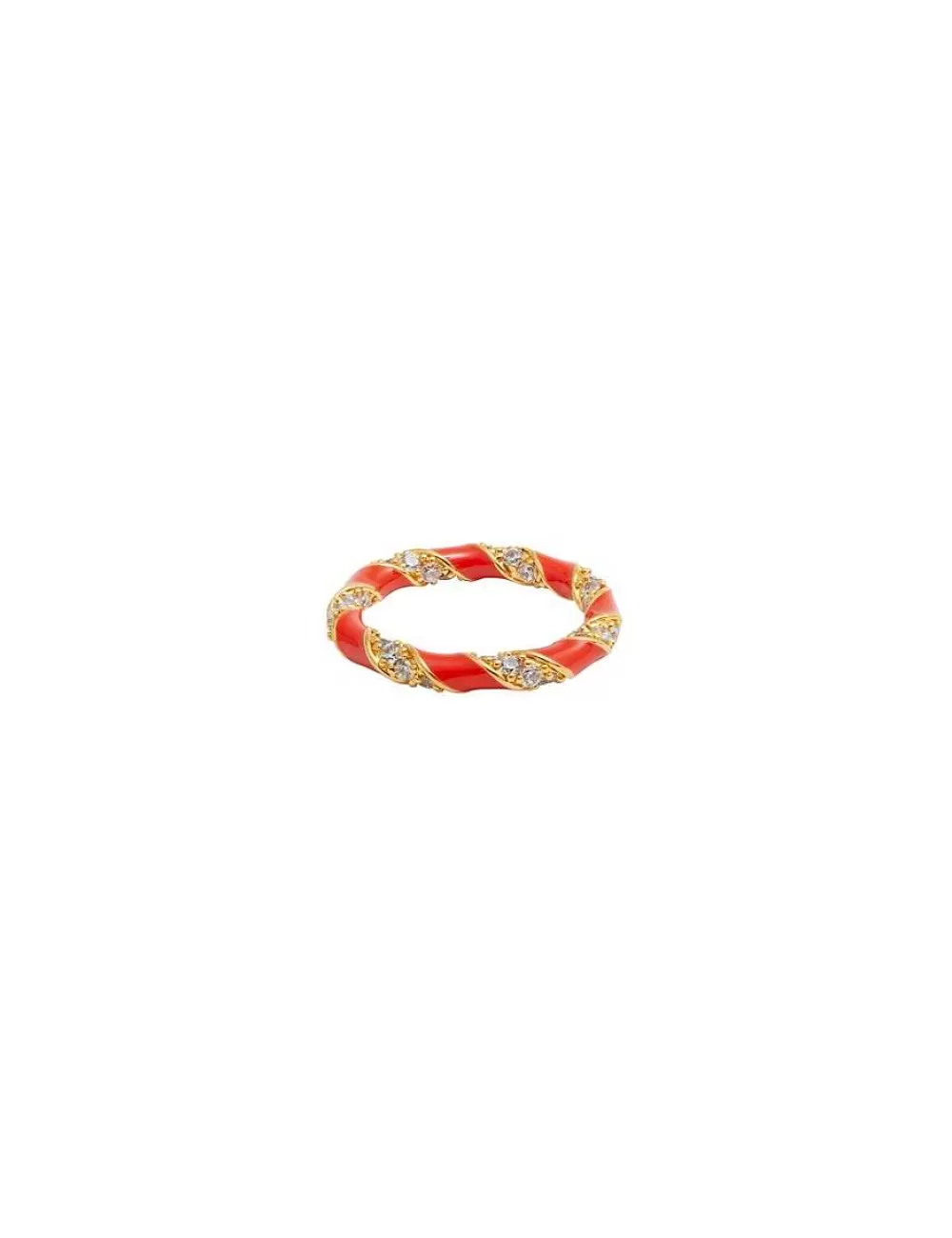 Outlet ZIMMERMANN Candy Stripe Pave Ring
