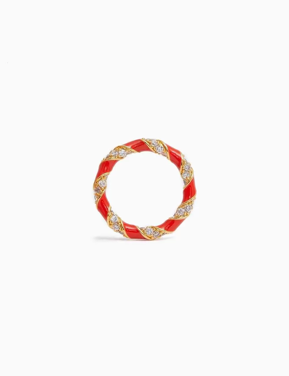 Shop ZIMMERMANN Candy Stripe Pave Ring