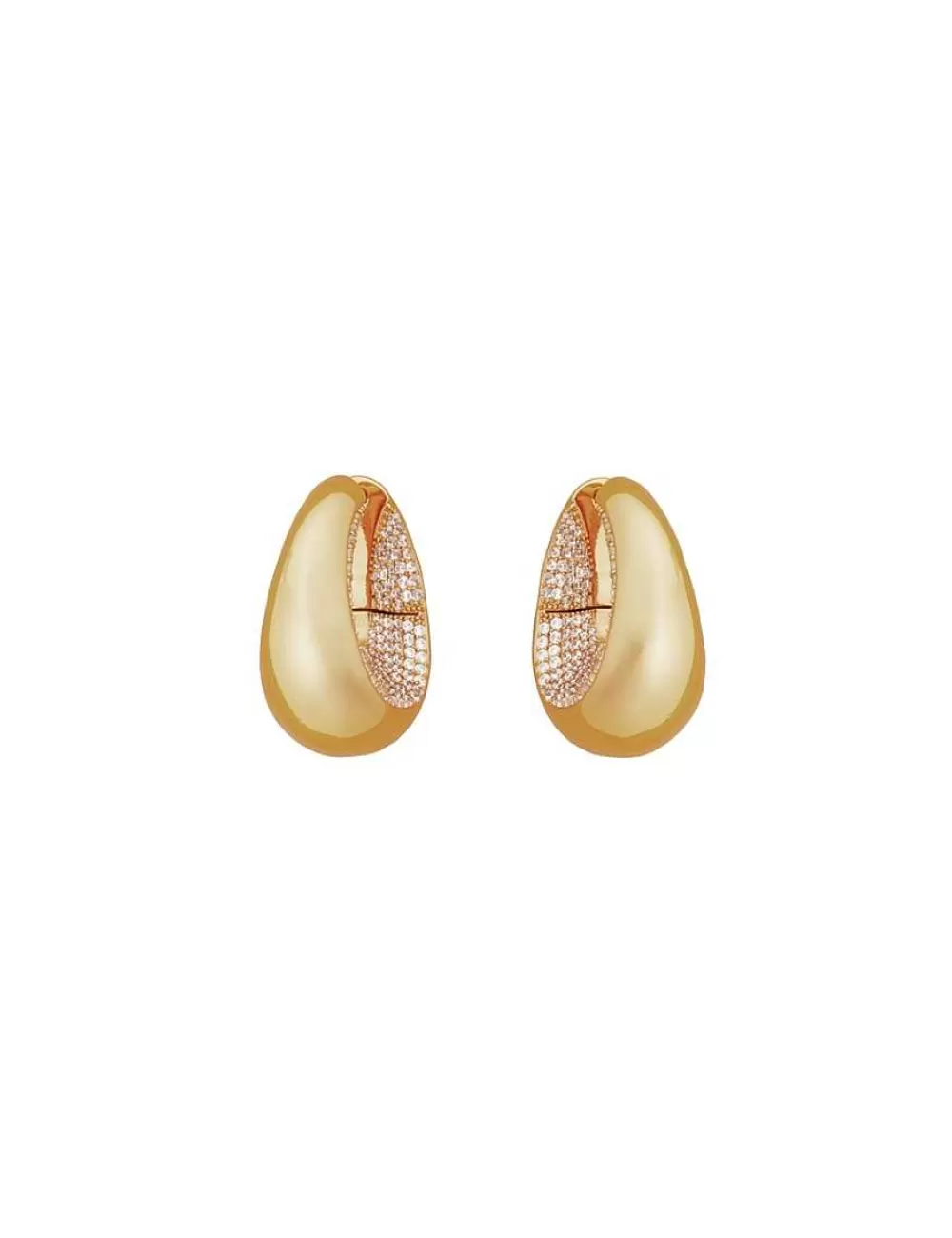 New ZIMMERMANN Carved Pave Hoops