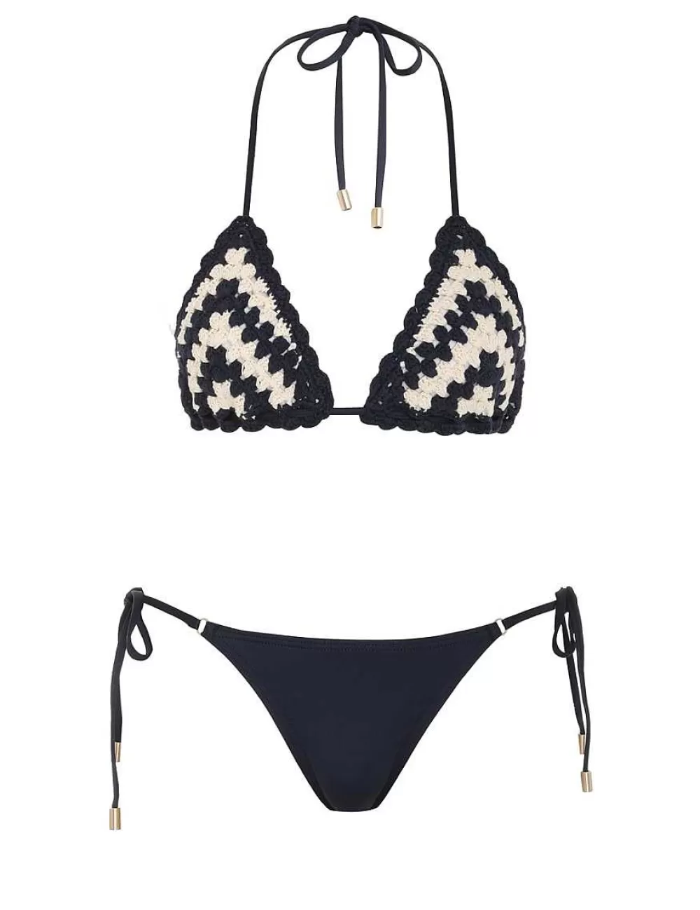 Flash Sale ZIMMERMANN Chintz Chevron Crochet Bikini