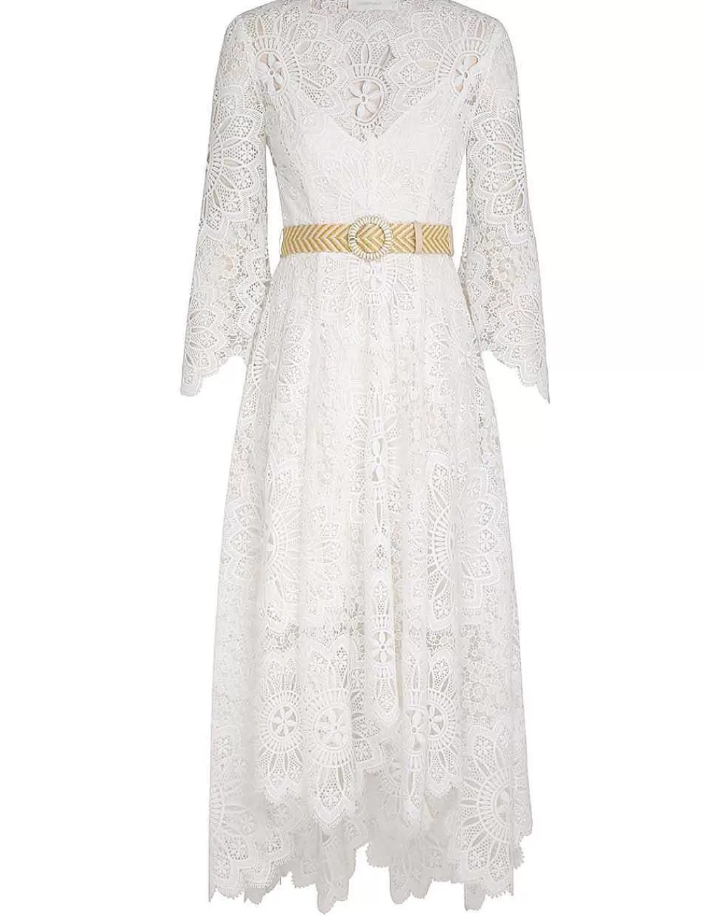 Clearance ZIMMERMANN Chintz Doily Lace Dress