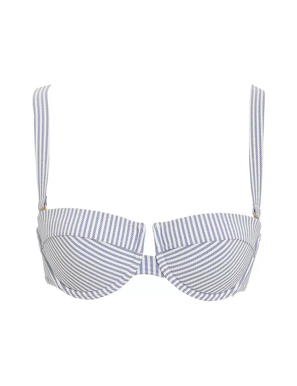 Store ZIMMERMANN Chintz Stripe Balconette Bra