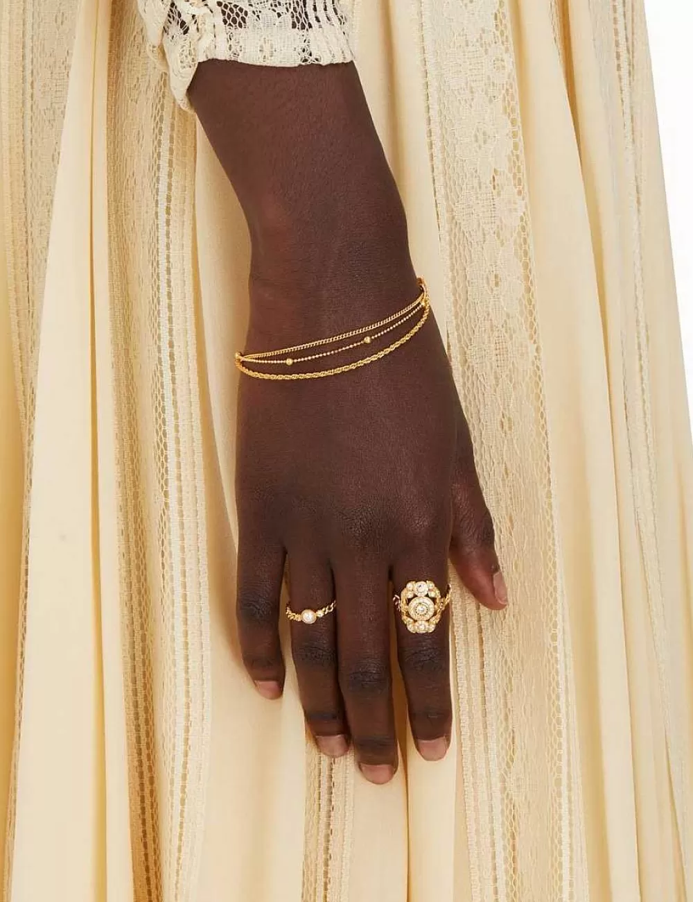 Hot ZIMMERMANN Collage Statement Ring