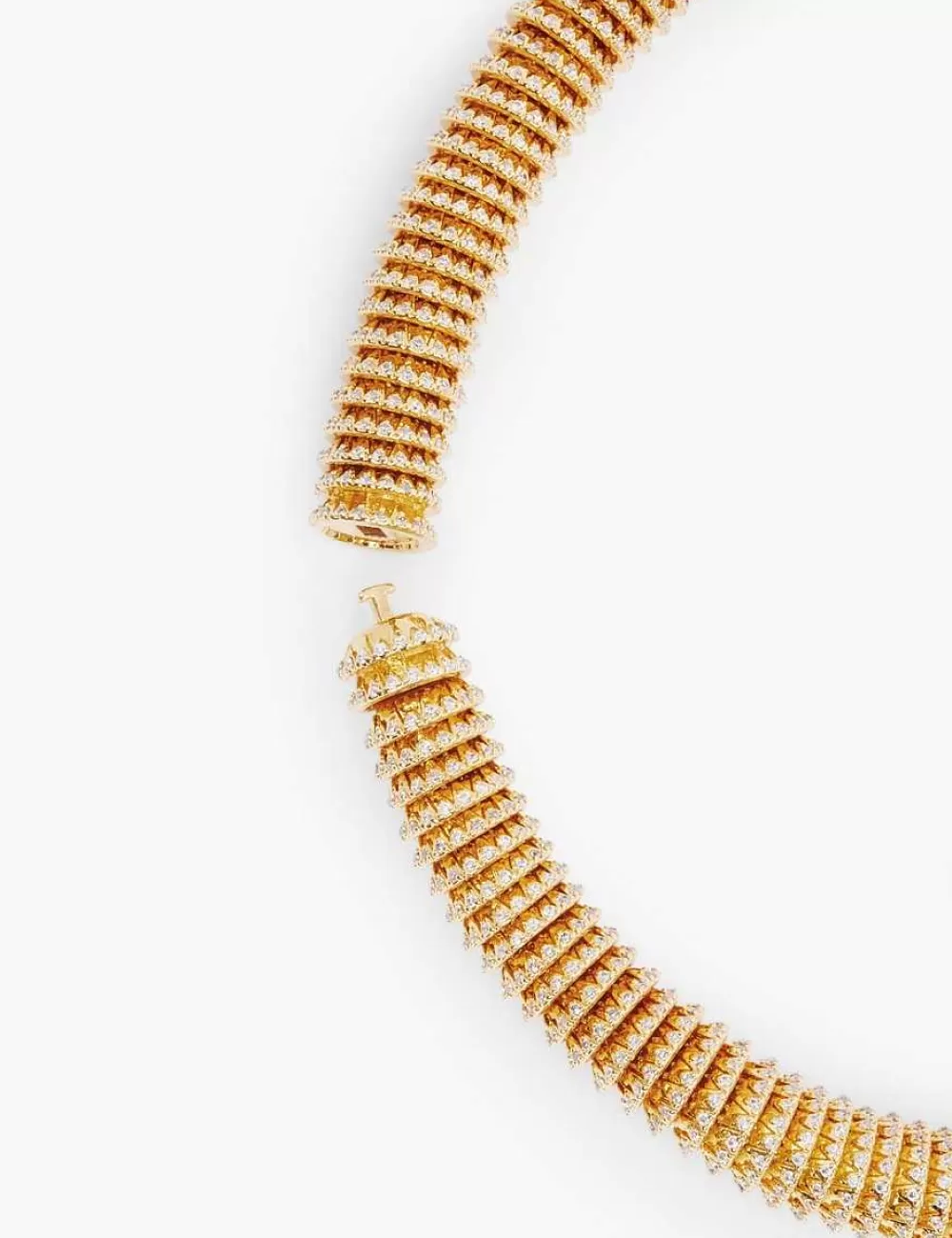 Cheap ZIMMERMANN Cone Pave Necklace