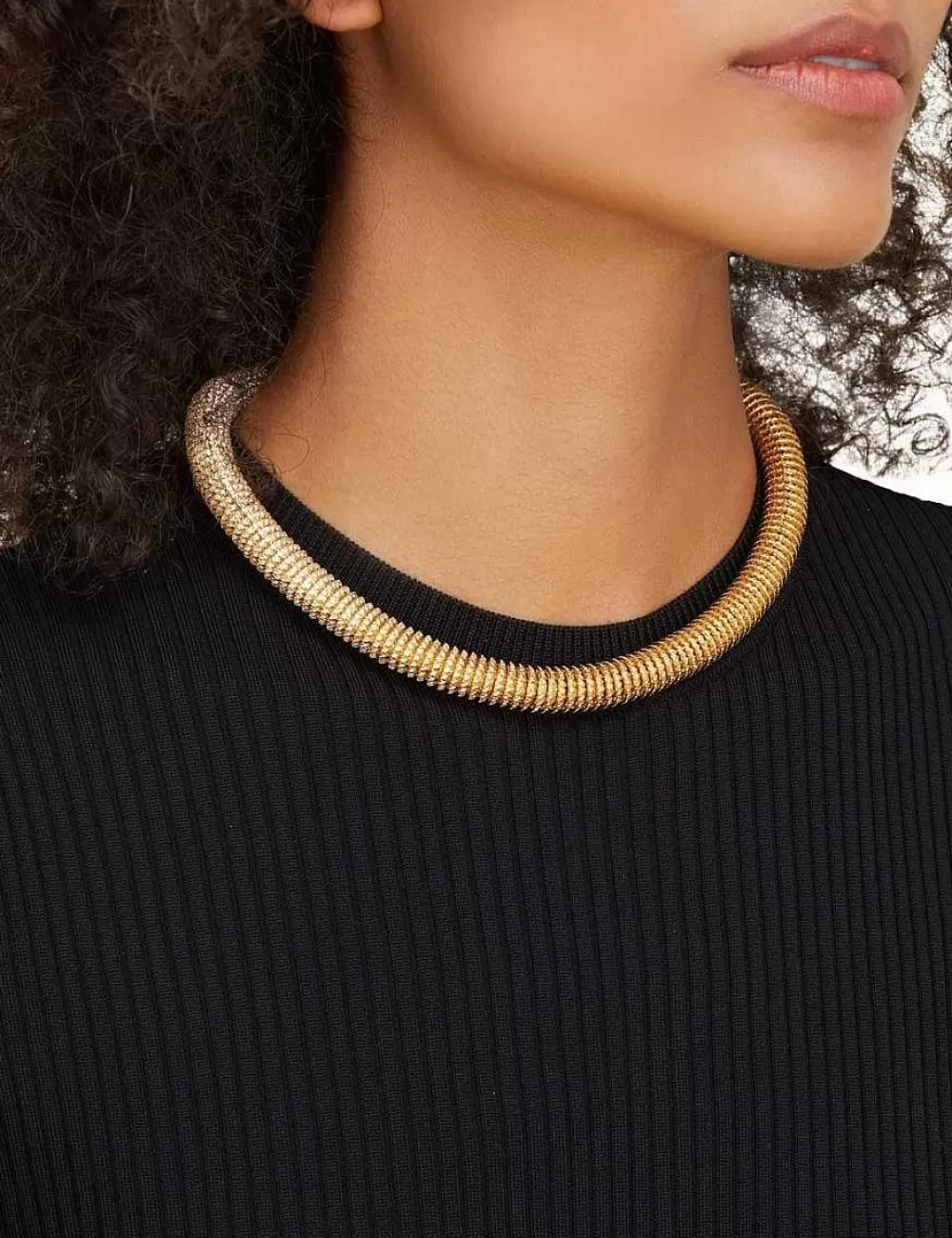 Shop ZIMMERMANN Cone Pave Necklace