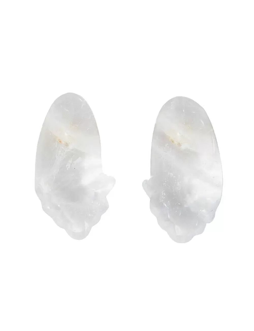 Shop ZIMMERMANN Crystal Carved Pebble Earrings