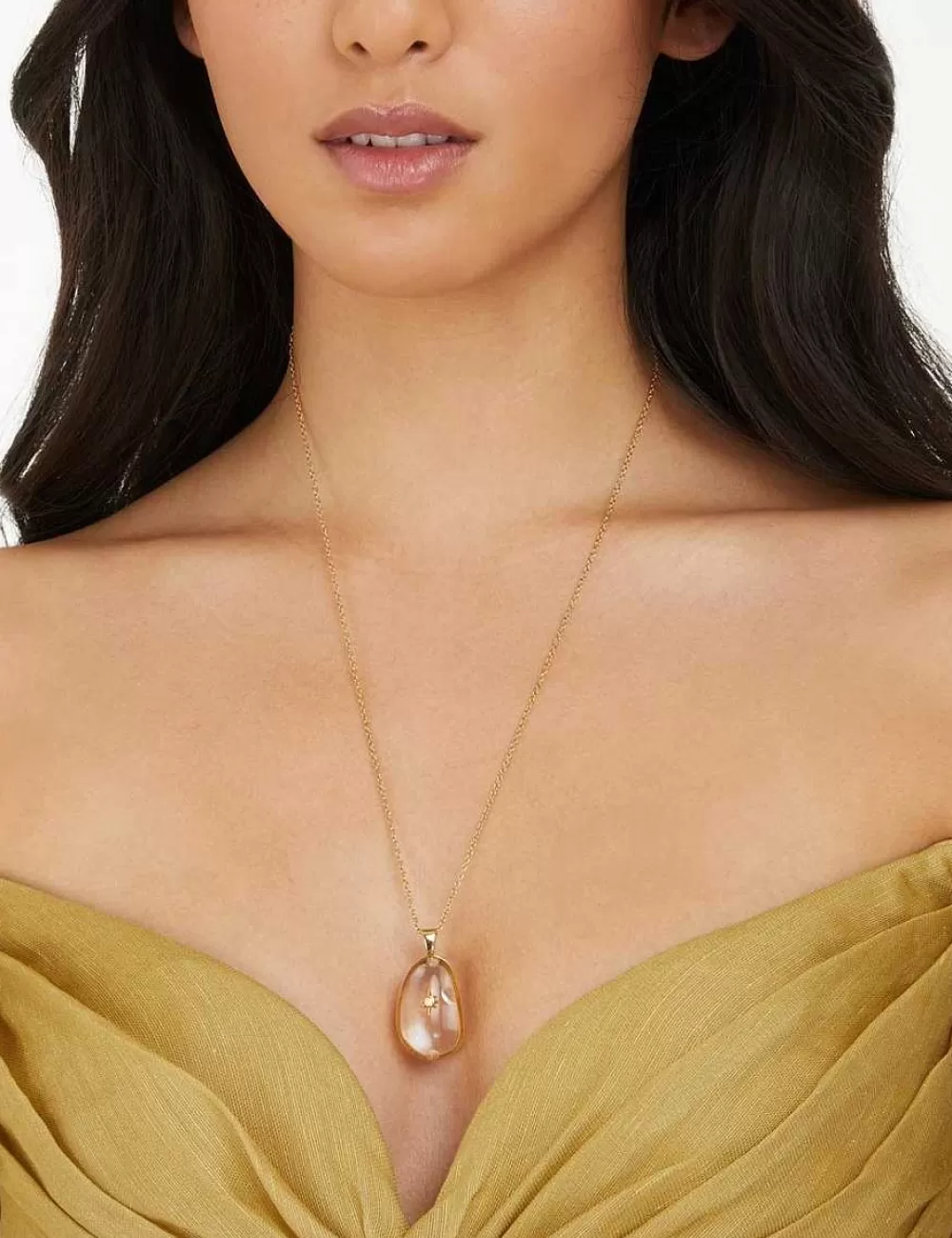 Online ZIMMERMANN Crystal Pebble Necklace