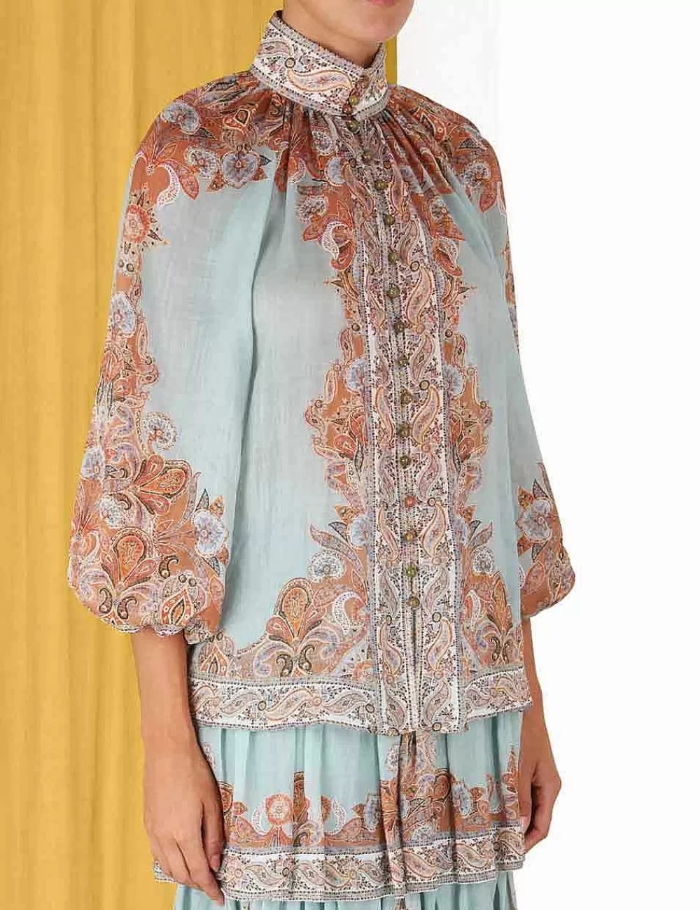 Best Sale ZIMMERMANN Devi Billow Blouse