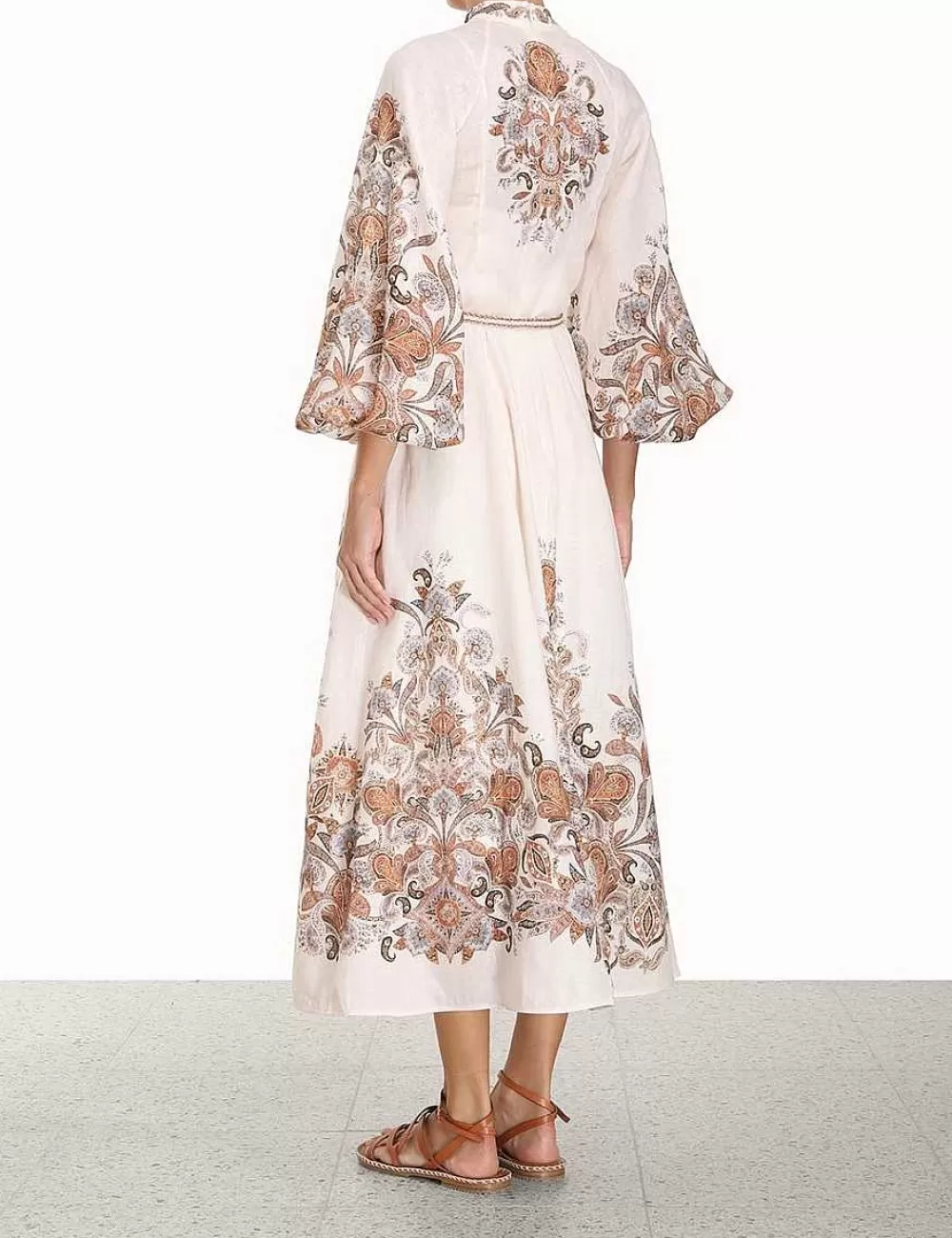 Discount ZIMMERMANN Devi Billow Long Dress