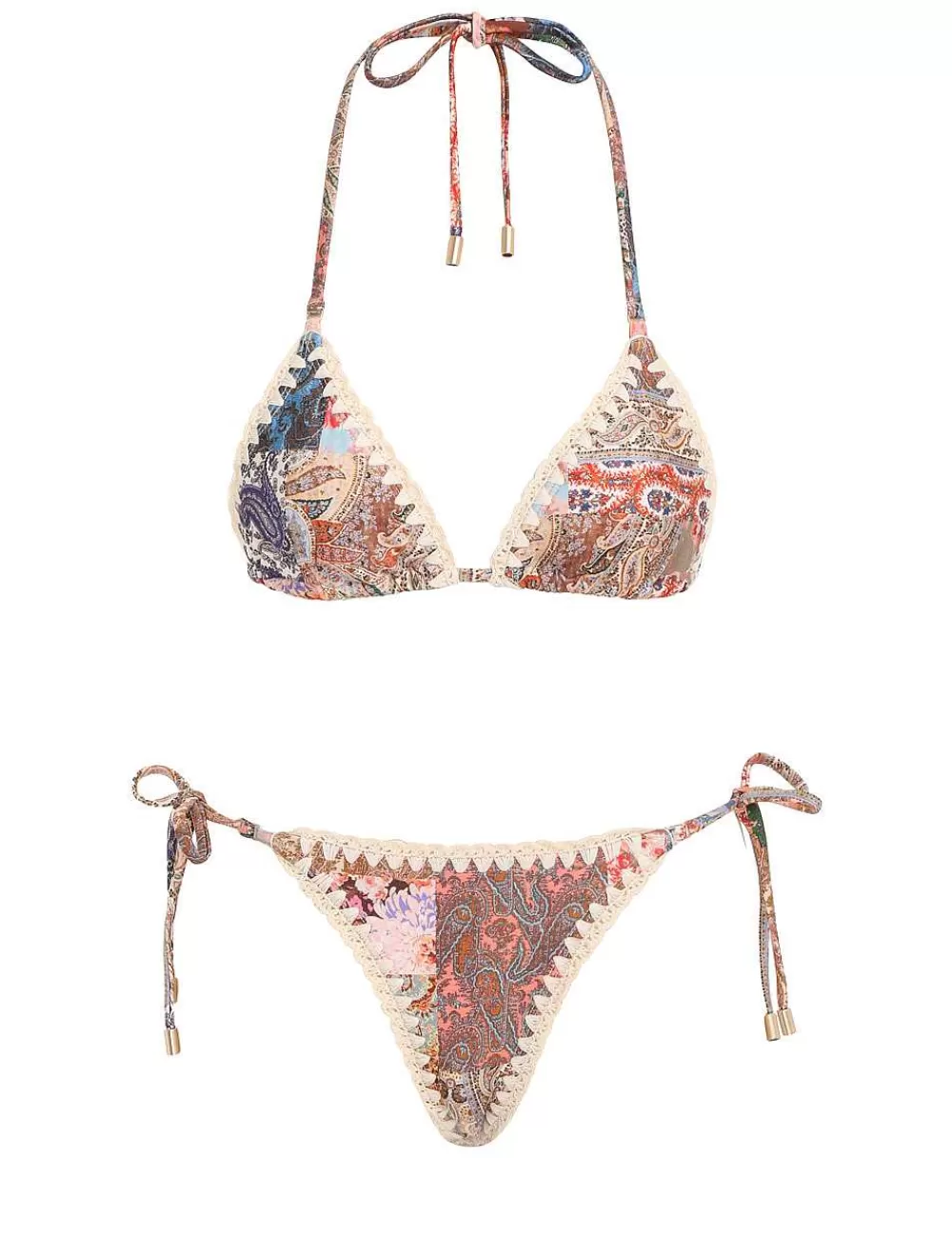 Best ZIMMERMANN Devi Crochet Edge Bikini