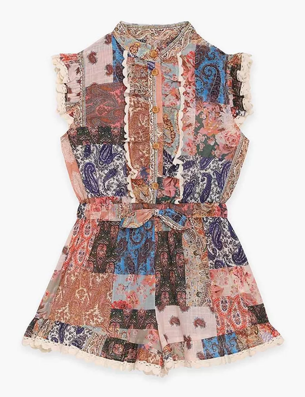 New ZIMMERMANN Devi Frill Playsuit
