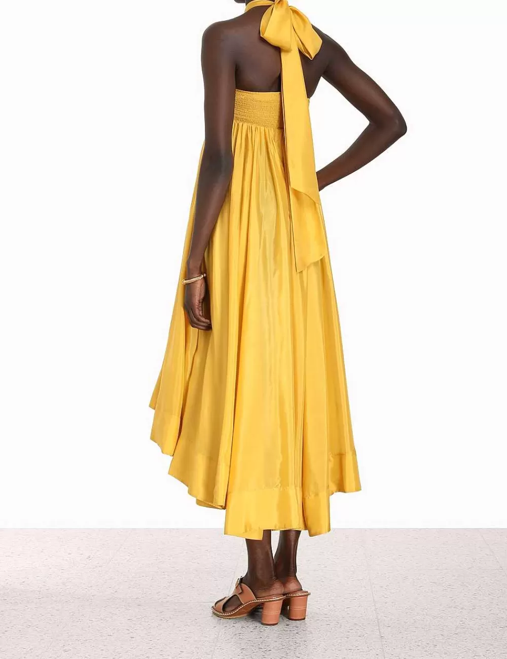 Fashion ZIMMERMANN Devi Halter Maxi Dress