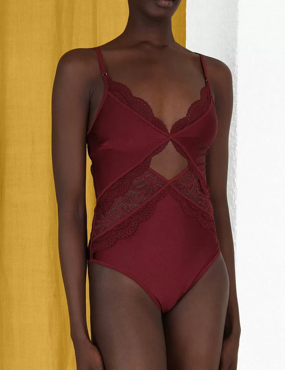Fashion ZIMMERMANN Devi Lace Cutout 1Pc