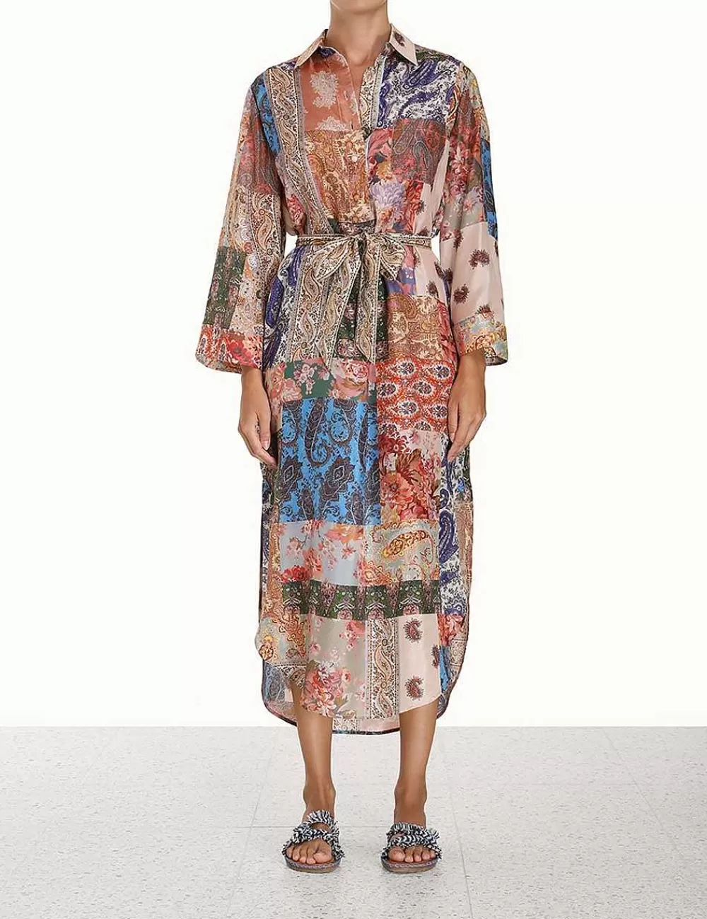Flash Sale ZIMMERMANN Devi Midi Shirt Dress