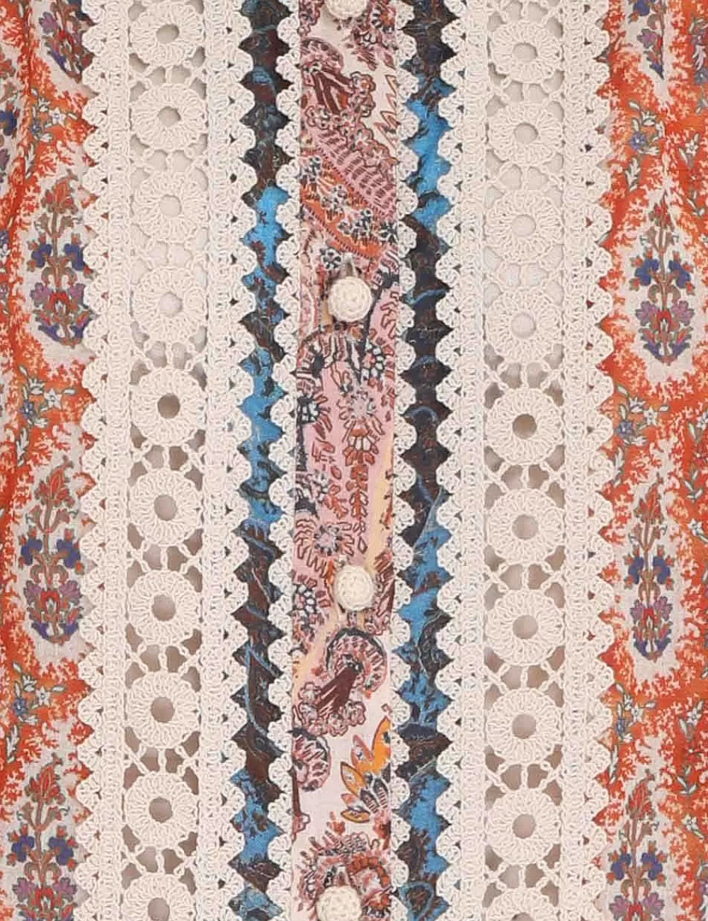 Clearance ZIMMERMANN Devi Spliced Billow Blouse