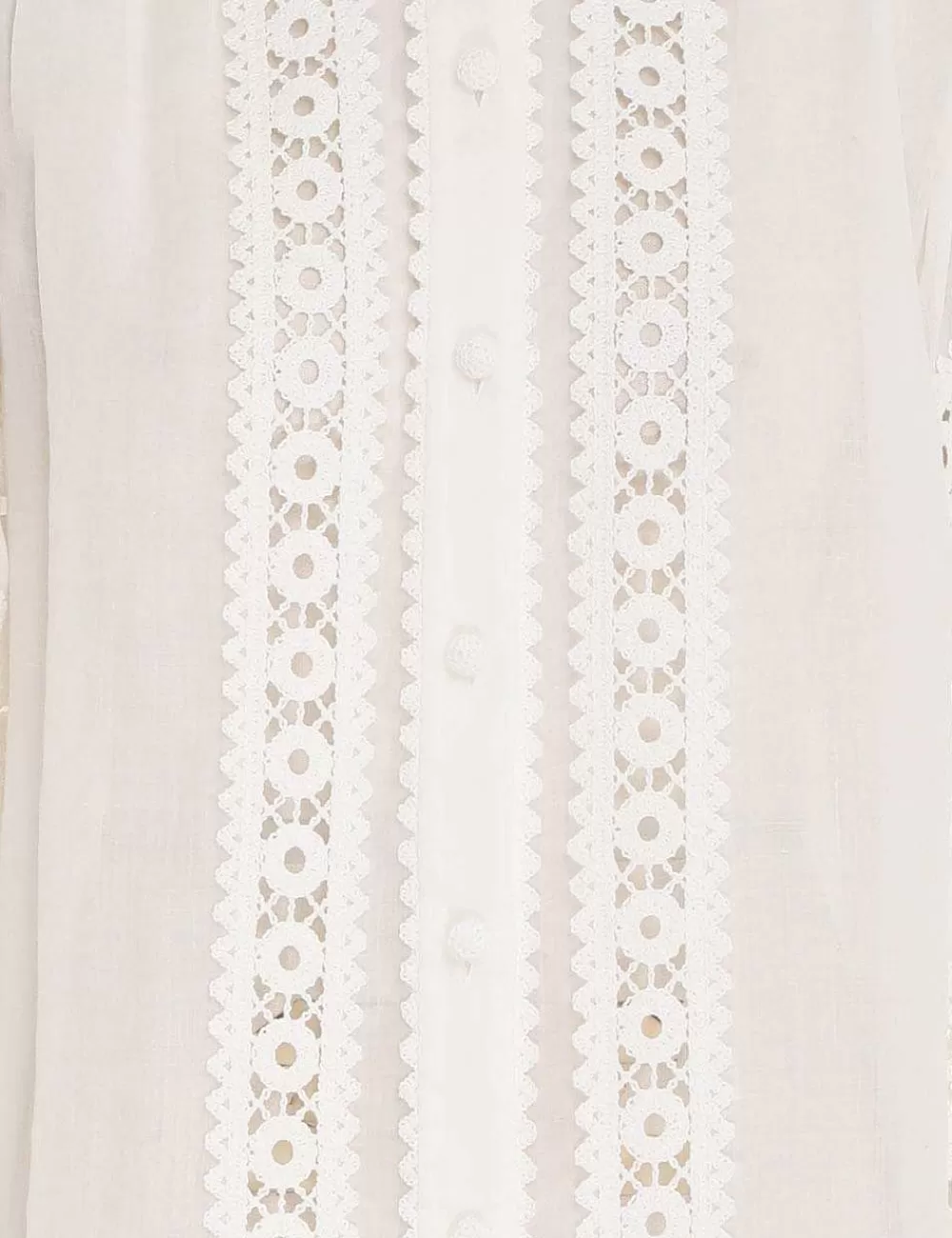 Cheap ZIMMERMANN Devi Spliced Billow Blouse