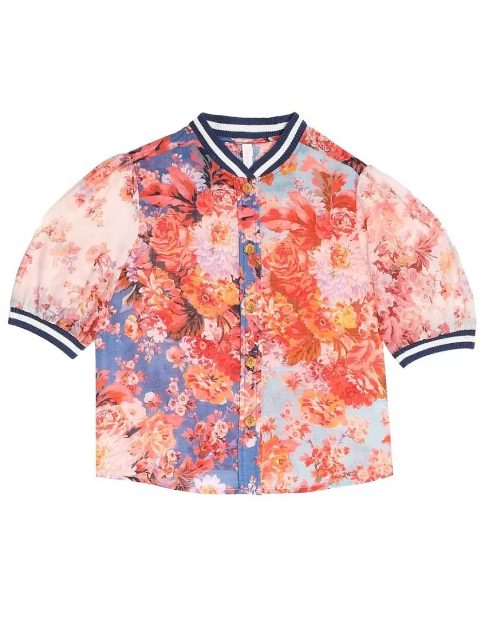 Shop ZIMMERMANN Devi Sporty Blouse