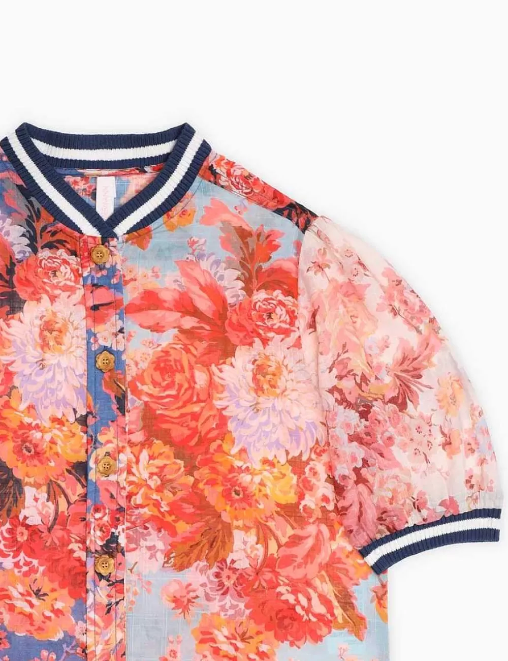 Shop ZIMMERMANN Devi Sporty Blouse