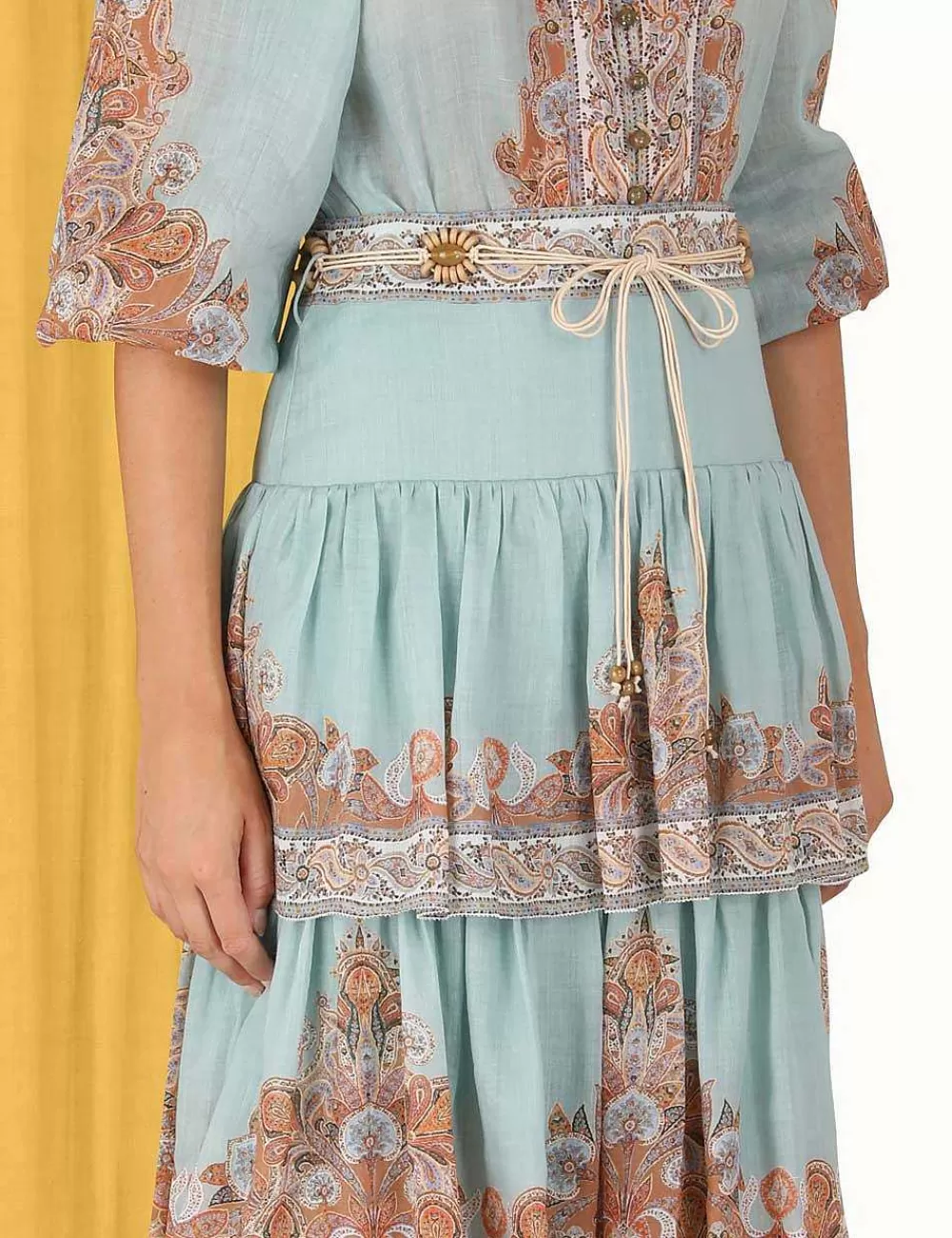 Store ZIMMERMANN Devi Tiered Skirt