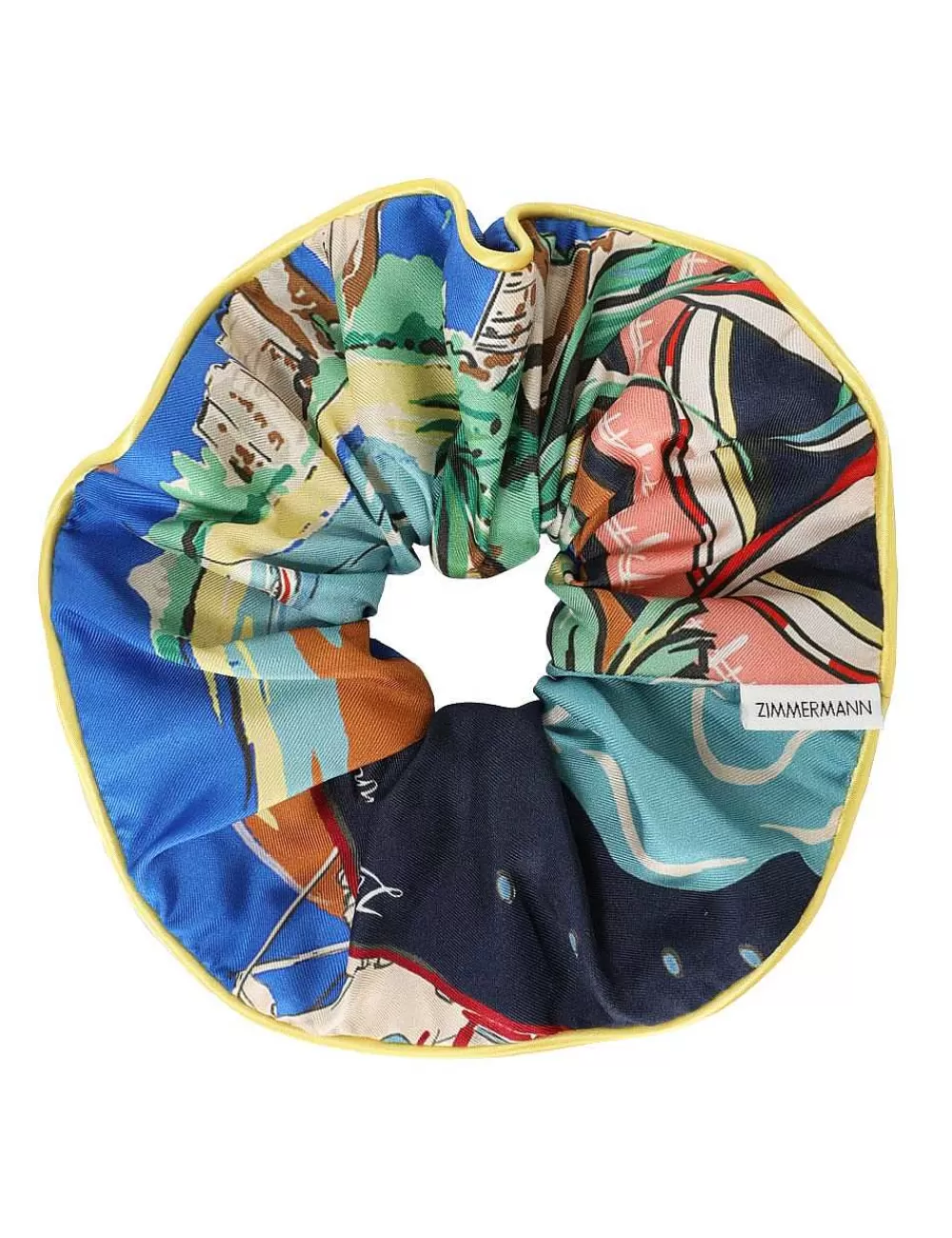 Shop ZIMMERMANN Double Faced Silk Scrunchie
