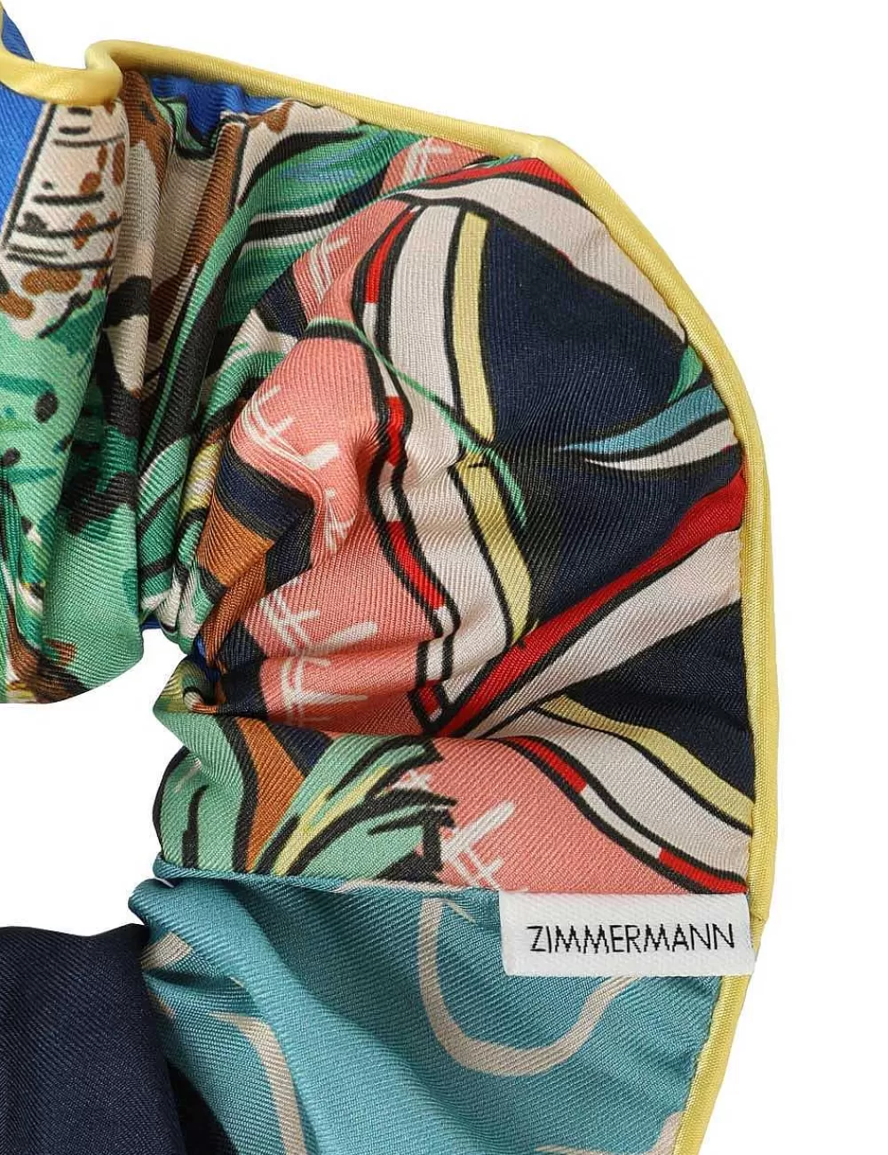 Fashion ZIMMERMANN Double Faced Silk Scrunchie